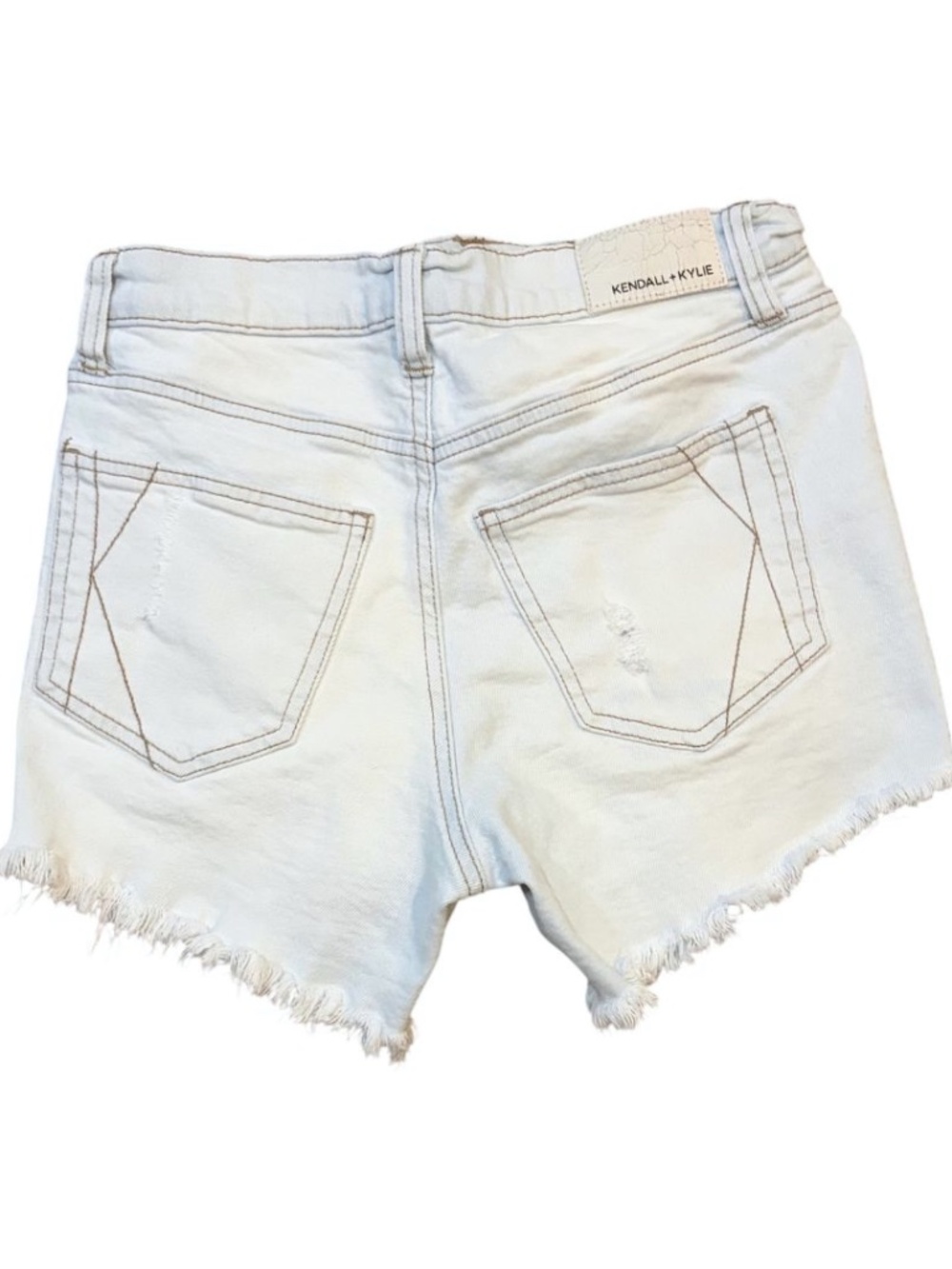 Kendall & Kylie The Icon Short High Waisted Denim Shorts - Picture 2 of 4